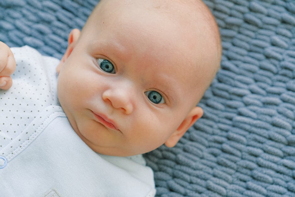 Augenfarbe von Babys verändern