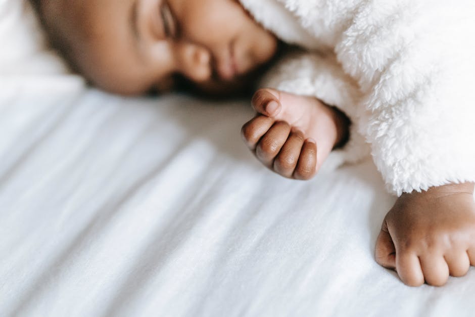 Warum Babys auf dem Rücken schlafen sollten