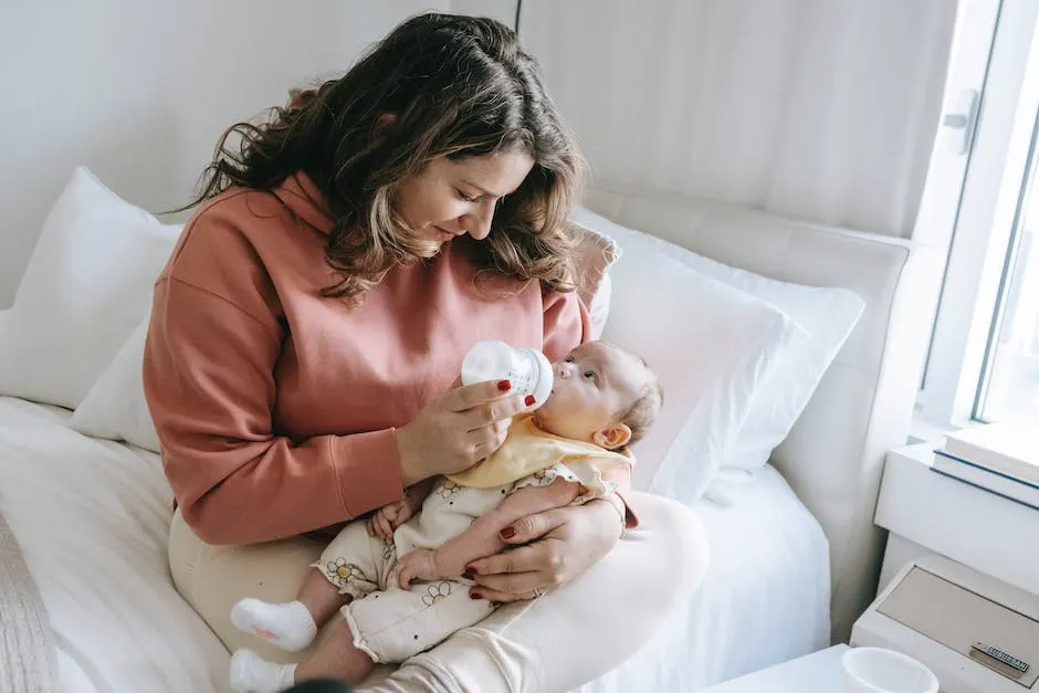 3 Monate altes Baby trinkt Muttermilch Menge